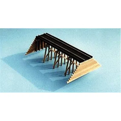 Blair Line Ho Scale Wood Trestle Stright Curved