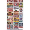 Blair Line Vintage Feed & Seed Advertising Signs