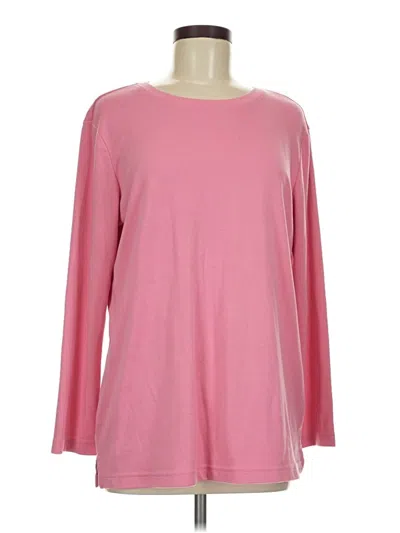 Pre-owned Blair Long Sleeve T-shirt In Pink