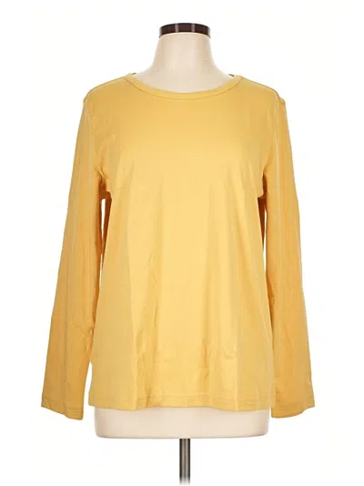 Pre-owned Blair Long Sleeve T-shirt In Yellow