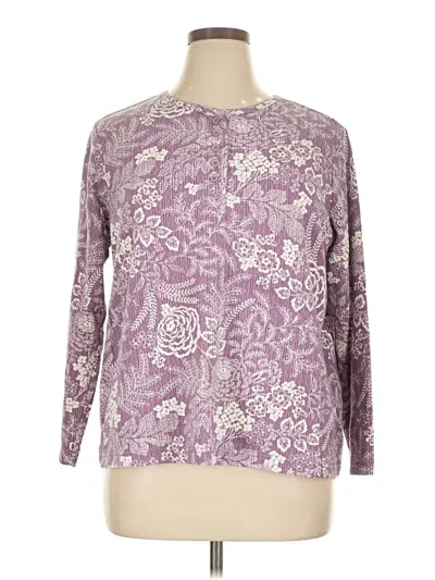 Pre-owned Blair Pullover Sweater In Purple