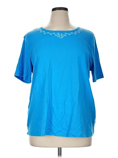 Pre-owned Blair Short Sleeve T-shirt In Blue