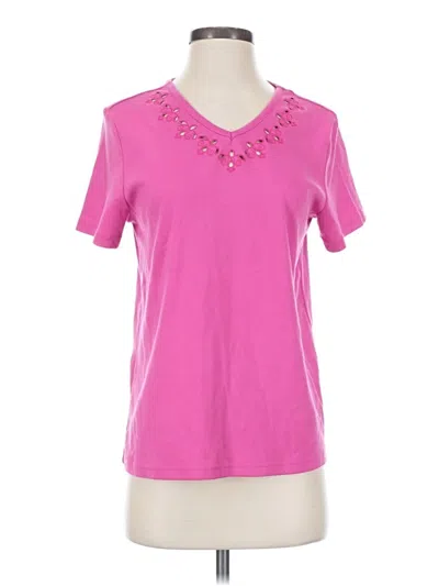 Pre-owned Blair Short Sleeve T-shirt In Pink