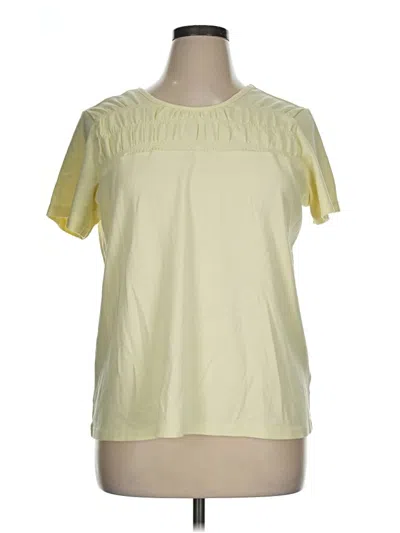 Pre-owned Blair Short Sleeve T-shirt In Yellow