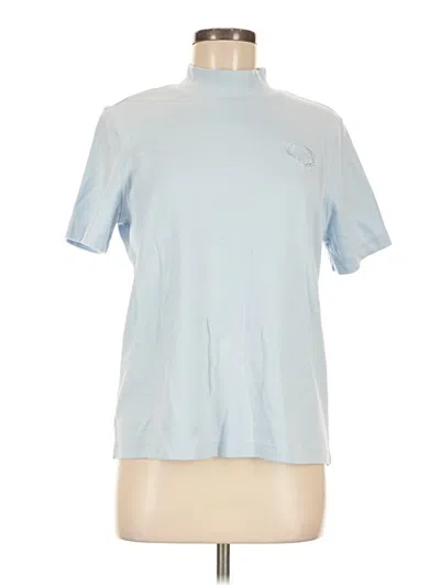 Pre-owned Blair Short Sleeve Turtleneck In Blue