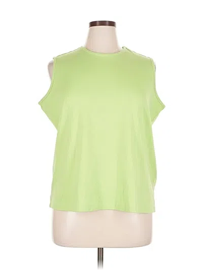 Pre-owned Blair Sleeveless T-shirt In Green