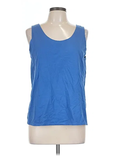Pre-owned Blair Sleeveless T-shirt In Blue