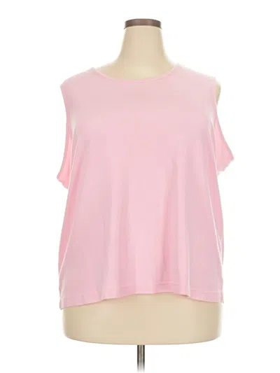 Pre-owned Blair Sleeveless T-shirt In Pink