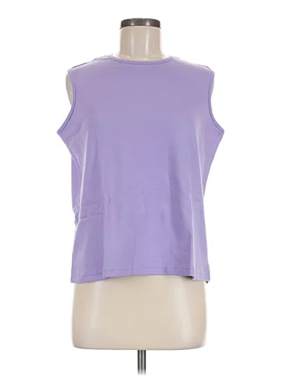 Pre-owned Blair Sleeveless T-shirt In Purple