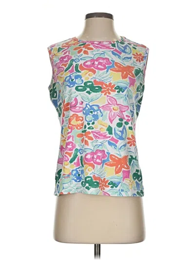 Pre-owned Blair Sleeveless T-shirt In Teal