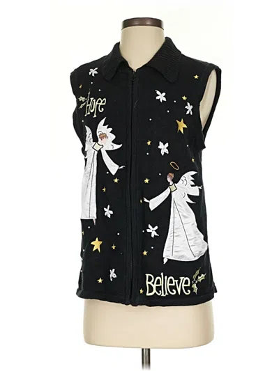 Pre-owned Blair Sweater Vest In Black