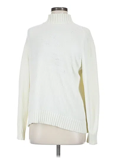 Pre-owned Blair Turtleneck Sweater In Ivory