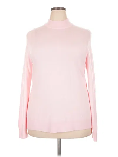 Pre-owned Blair Turtleneck Sweater In Pink