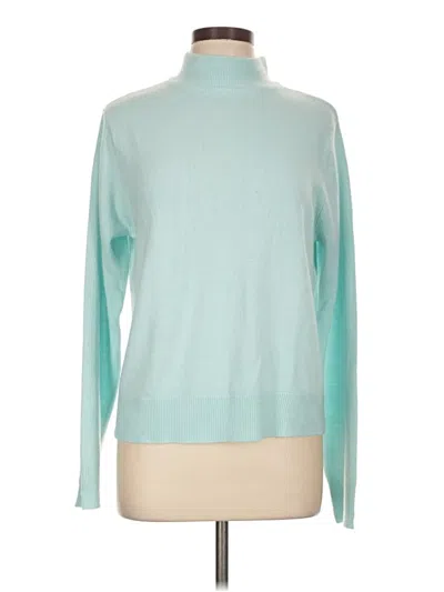 Pre-owned Blair Turtleneck Sweater In Teal