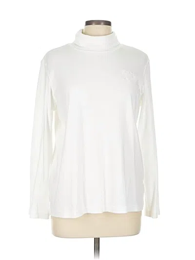 Pre-owned Blair Turtleneck Sweater In White