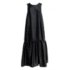 Blaise London Women's The Blaise Dress - Pitch Black In Black
