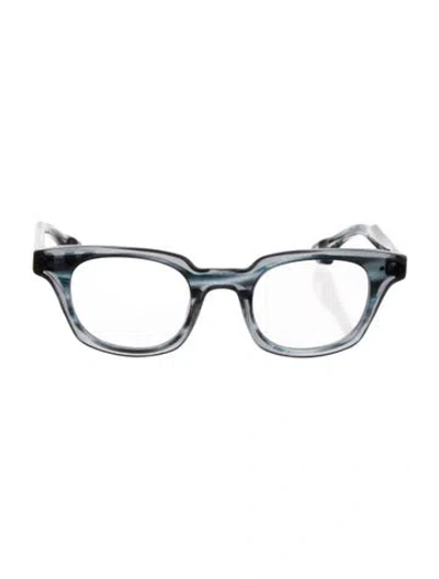 Pre-owned Blake Kuwahara Wayfarer Eyeglasses In Blue