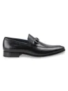 BLAKE MCKAY MEN'S SAVINE LEATHER BIT DRESS LOAFERS