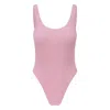 Blake Swimwear Women's Pink / Purple Scoop Swimsuit - Pink In Pink/purple
