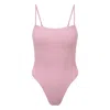 Blake Swimwear Women's Pink / Purple Square Swimsuit - Pink In Pink/purple