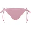 Blake Swimwear Women's Pink / Purple String Bikini Bottom - Pink