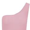 Blake Swimwear Women's Pink / Purple Wave One Shoulder Swimsuit - Pink In Pink/purple