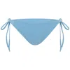 Blake Swimwear Women's String Bikini Bottom - Blue