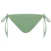 Blake Swimwear Women's String Bikini Bottom - Green