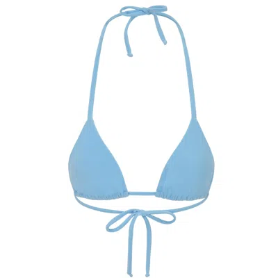 Blake Swimwear Women's String Bikini Top - Blue