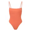 Blake Swimwear Women's Yellow / Orange Square Swimsuit - Orange In Yellow/orange