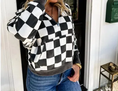 Blakeley Checkmate Easy Does It Pullover In Black