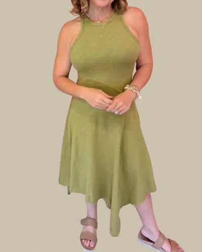 Blakeley Dani Tank Top Dress In Olive