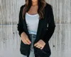 Blakeley Everything We Knew Velvet Blazer In Black In Black