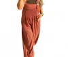 Blakeley Karli Boho Overalls In Rust In Multi