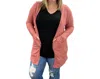 Blakeley Lola Cardigan In Mauve In Multi