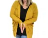 Blakeley Lola Cardigan In Mustard In Yellow