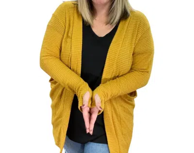 Blakeley Lola Cardigan In Mustard In Yellow