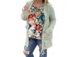Blakeley Lola Cardigan In Sage In Multi