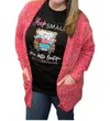 Blakeley Miley Dot Cardigan In Pink In Pink