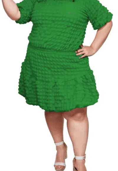 Blakeley Ryland Bubble Skirt In Green