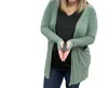 Blakeley Sierra Ribbed Cardigans In Sage In Multi