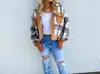 Blakely Breckenridge Plaid Shacket In Camel