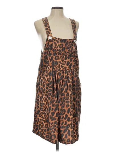 Pre-owned Blakely Casual Dress In Brown
