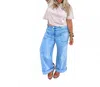 Blakely Clover Front Pocket Jeans - Plus In Blue In Multi