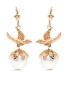 Blaklace Bead Embellishment Earring In Gold