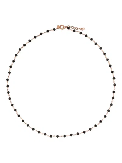 Blaklace Beaded-embellished Necklace In Gold