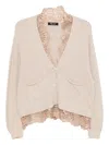 Blaklace Button-up Cardigan In Neutral