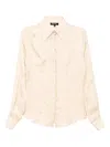 Blaklace Floral-print Shirt In Neutral