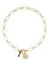 Blaklace Evil-eye Necklace In Gold