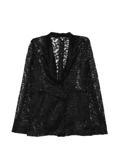 Blaklace Lace Button Blazer In Black